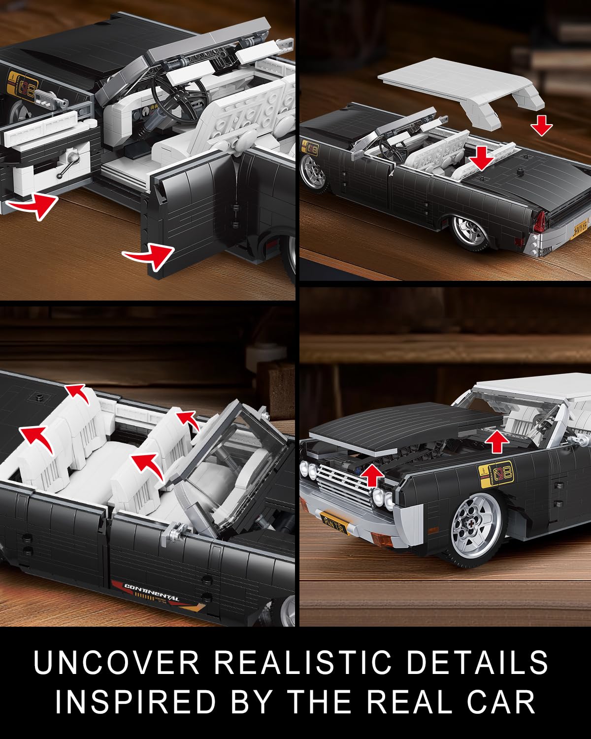 Kit de bloques de construcción de coche -estática) - Imagen 5