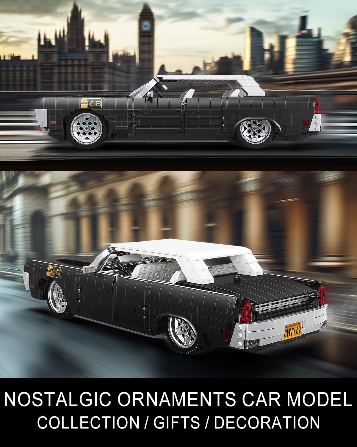 Kit de bloques de construcción de coche -estática) - Imagen 3