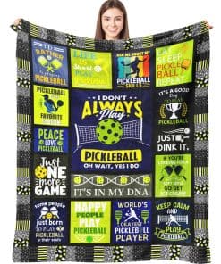 Manta de Pickleball CieCeaCia - Regalos para Mujeres y