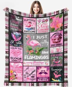 Manta de Flamenco, Regalos de Flamenco para Mujeres Niñas,