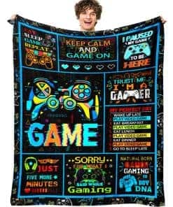 Manta Gamer Eixiders Regalos para Chicos Manta de Juegos
