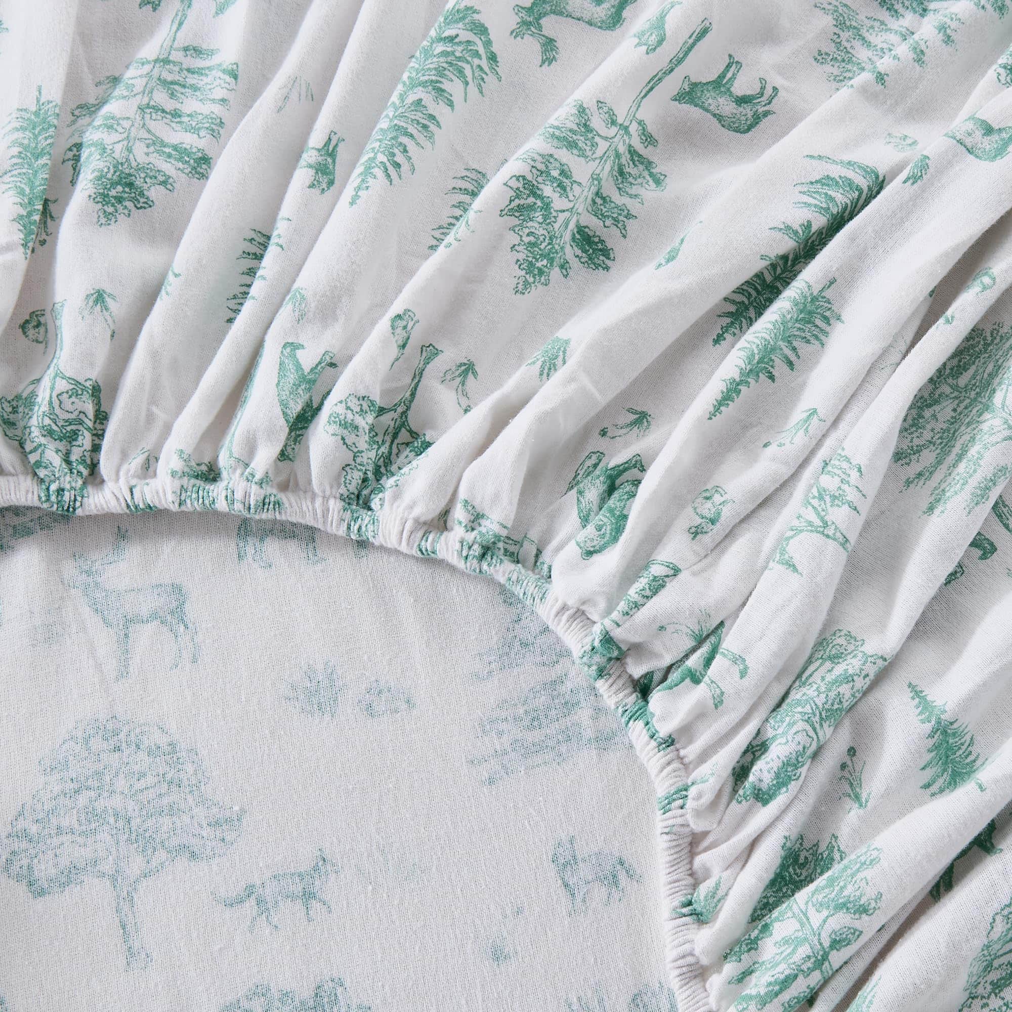 Juego de sábanas de franela Great Bay Home -Wild Acres - Sag - Imagen 5