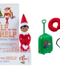 El Amigo Secreto Morena con Accesorios de Viaje Polar