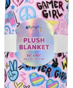 iscream + Corey Paige Designs Manta de Felpa de Lujo 56" x