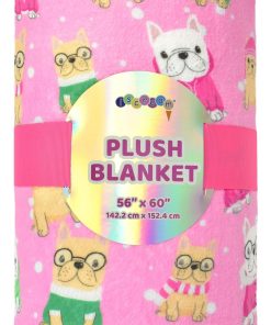 Cobertor de Felpa Estampado 'Mejor en la Nieve' de 56" x