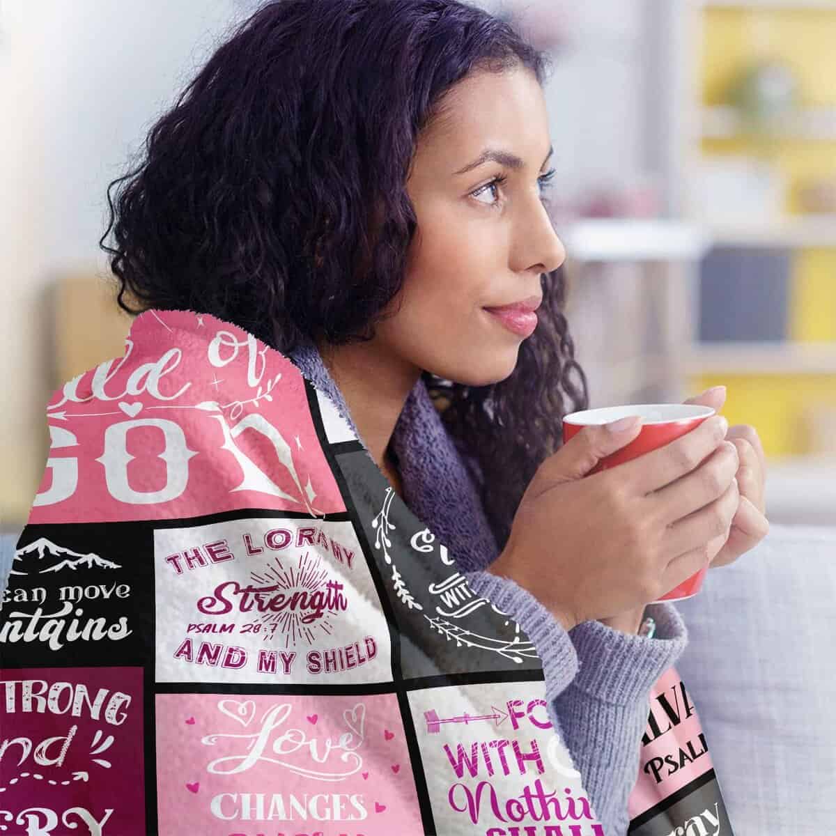 DNJHUY Regalos Cristianos para Mujeres Manta, Regalos - Imagen 6