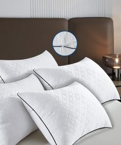 JSWF Almohadas para Dormir Tamaño King 4 Pack - Ultra Suave