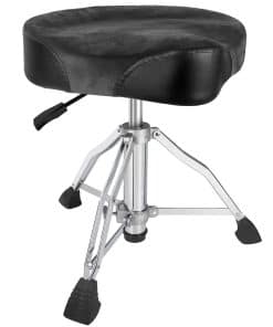 AKOLT Taburete de Batería, Asiento de Batería -Gris