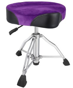 AKOLT Taburete de Batería, Asiento de Batería -Púrpura