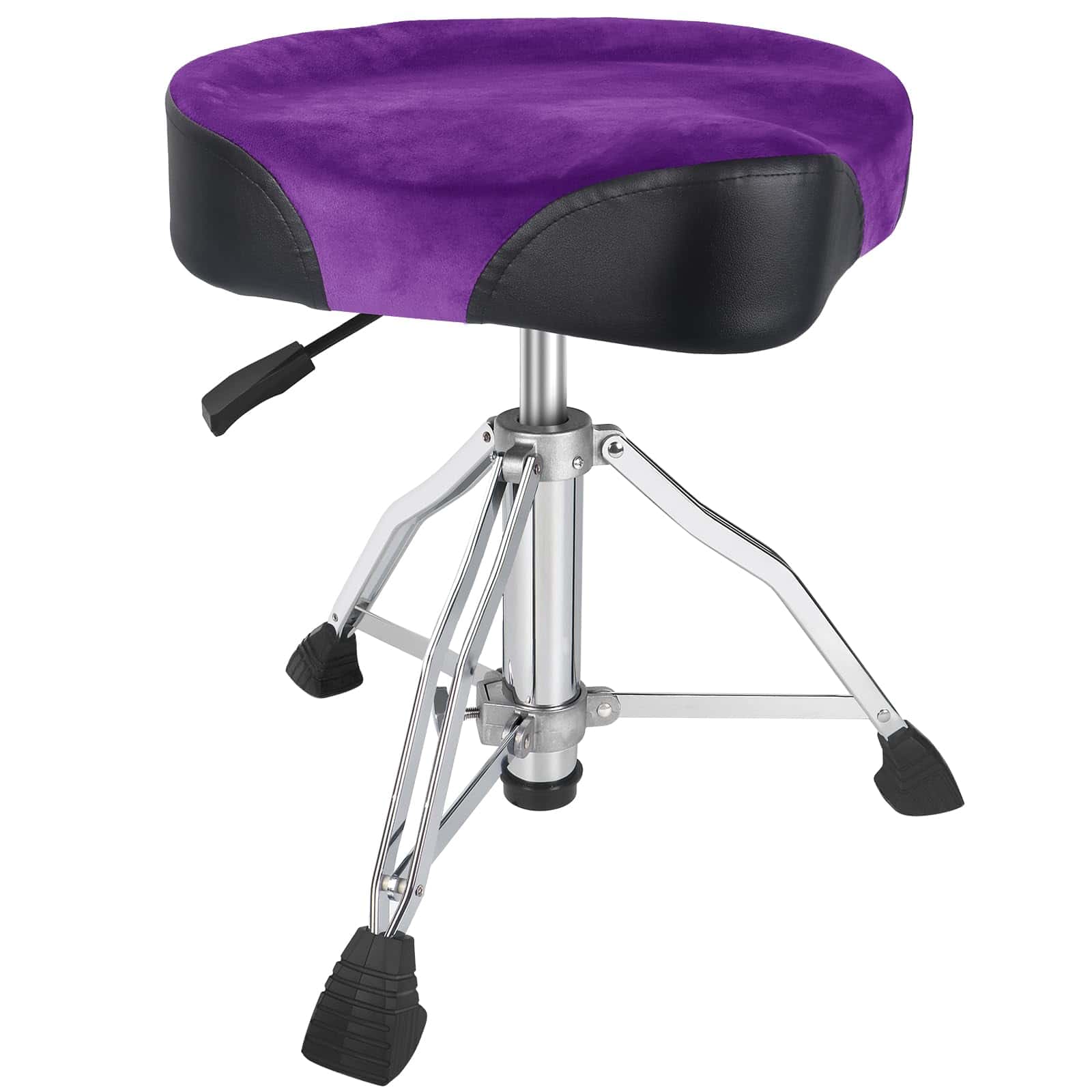 AKOLT Taburete de Batería, Asiento de Batería -Púrpura