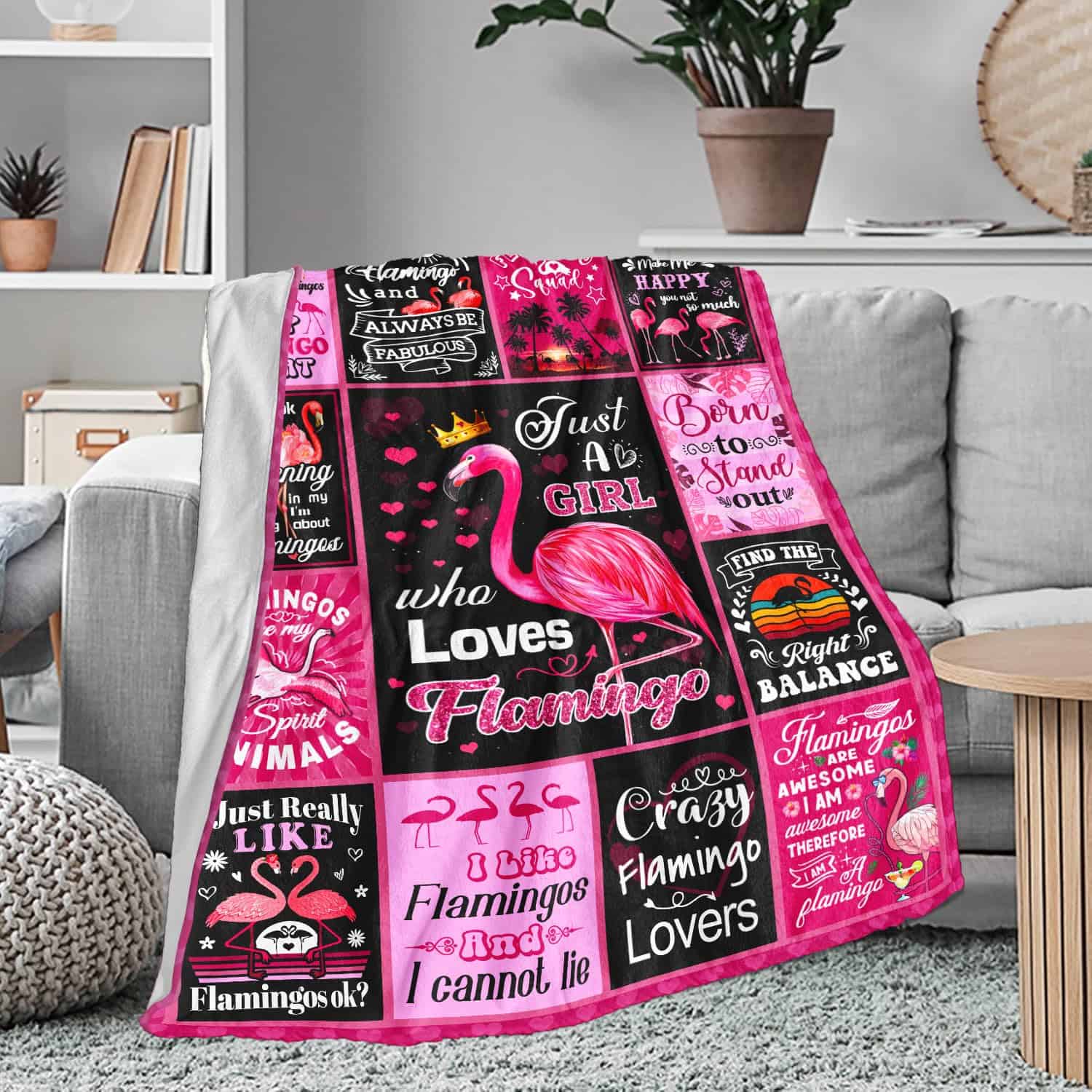 Manta de Flamingo CITYSONG para Mujeres y Niñas, Regalos de - Imagen 3