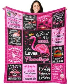 Manta de Flamingo CITYSONG para Mujeres y Niñas, Regalos de