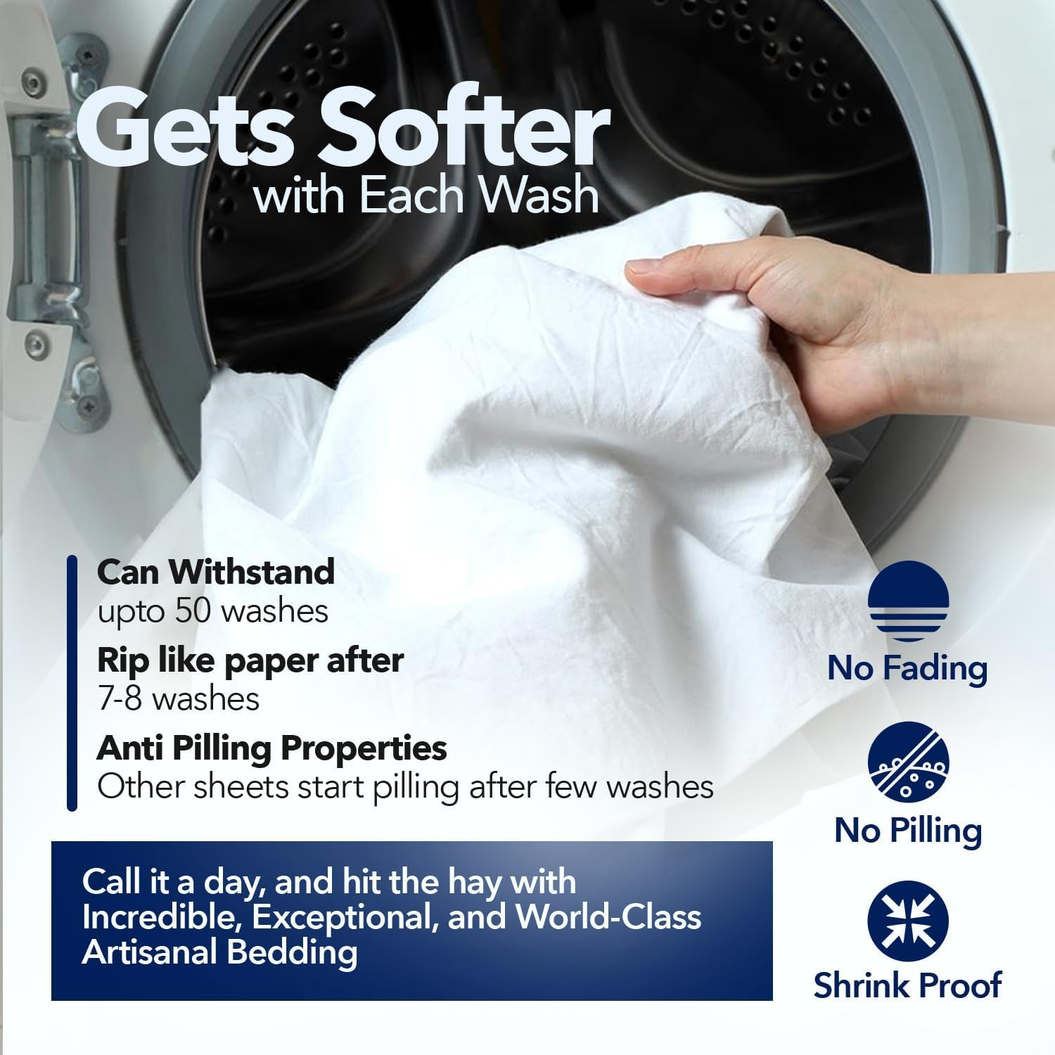 TEXAS LINEN CO. Juego de Sábanas de Algodón -Borgoña - Imagen 8