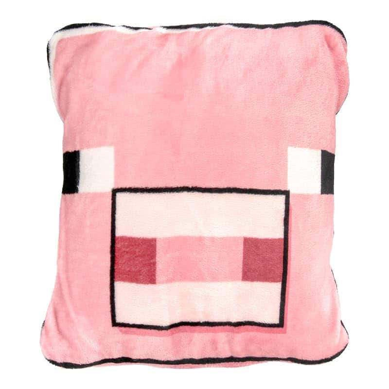 Almohada Manta 2 en 1 de Minecraft Pig - Oficialmente - Imagen 7