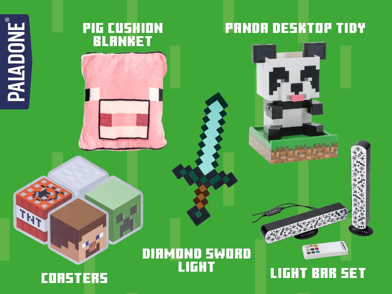 Almohada Manta 2 en 1 de Minecraft Pig - Oficialmente - Imagen 10