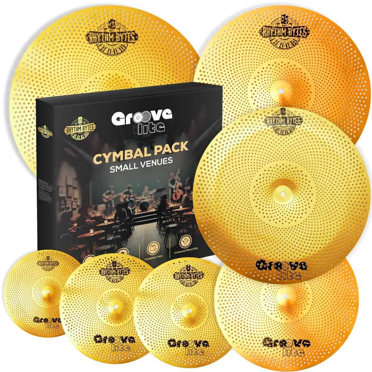 Paquete de Platillos Groove Lite Para Espacios Pequeños,