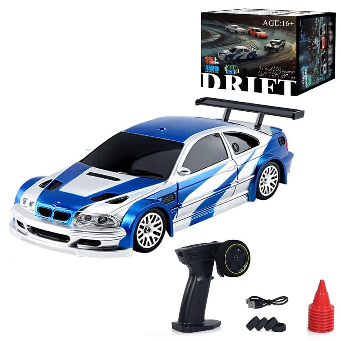 Coche de Drift RC, Coches de Drift 1:43 Escala, Coche de