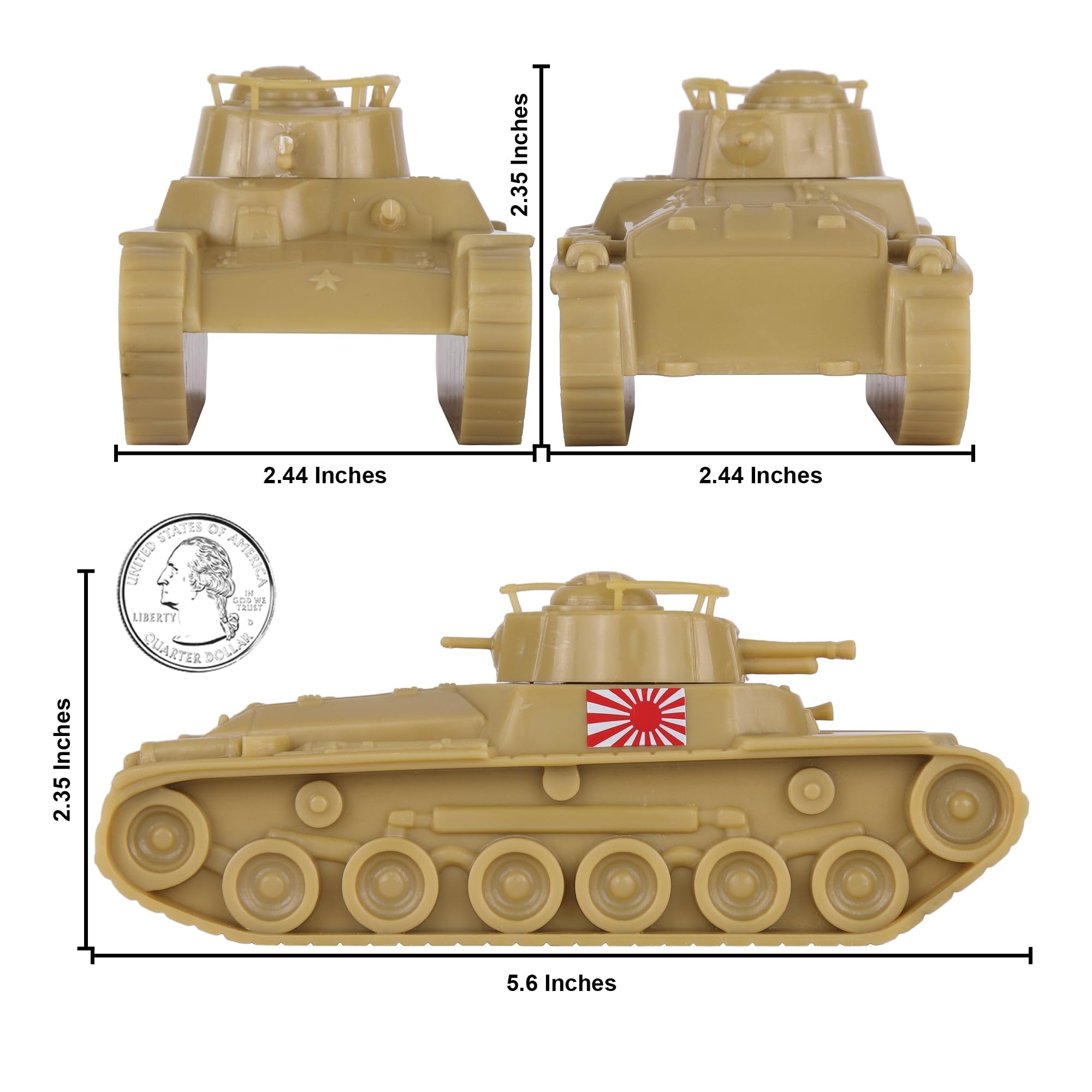 BMC CTS Batalla de Saipán de la Segunda Guerra Mundial - 45 - Imagen 7