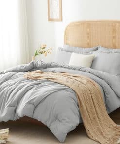 Juego de edredón Queen HIMEET (88"x88"), Set de confort de