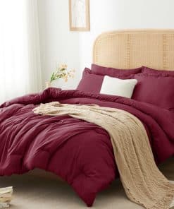 Juego de Edredón HIMEET Tamaño Completo (82"x86"), Juego de