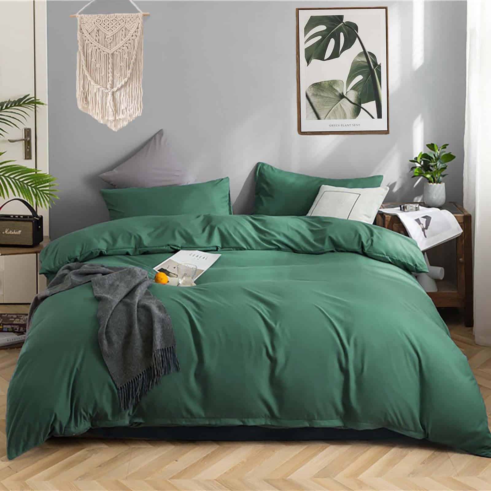 Juego de Funda Nórdica de Microfibra Tamaño Queen Meifanti