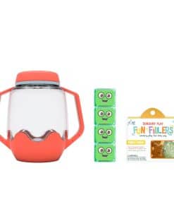 Paquete de Juego Sensorial Glo Pals con Jarra de Juego