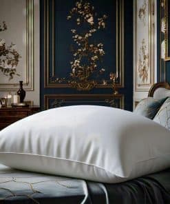 Almohada de plumón de lujo de Continental Bedding - Soporte