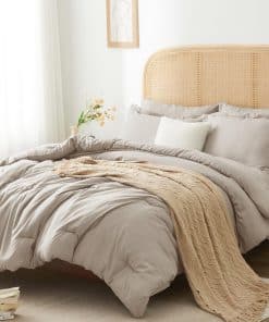 Juego de Edredón para Cama Completa HIMEET (82"x86"), Juego