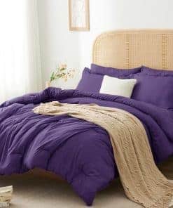 Juego de Edredón de Tamaño Completo HIMEET (82"x86"), Juego