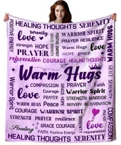 Manta de Abrazos Cálidos Súper Suave Manta Inspiracional de