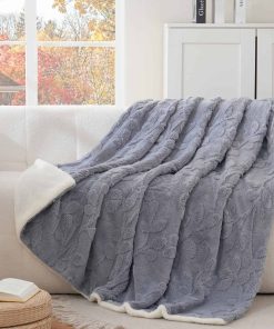 Manta Gracelife para Mujeres, Manta Sherpa para Sofá, Suave
