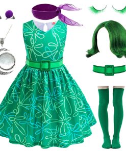 Conjunto de Disfraz de Asco para Niñas Vestido de Princesa