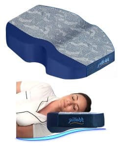 Almohada Ergonómica para Dormir de Lado Contorneada para