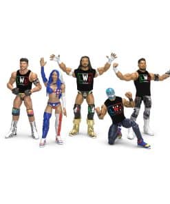 Paquete de 5 figuras de acción WWE Elite Collection Latino