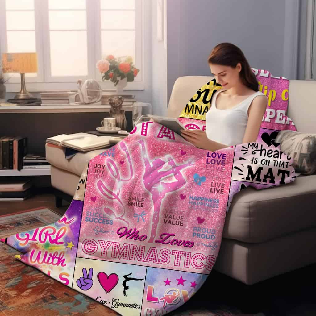 Manta de Gimnasia Regalos Suave y Ligera para Amantes de la - Imagen 5