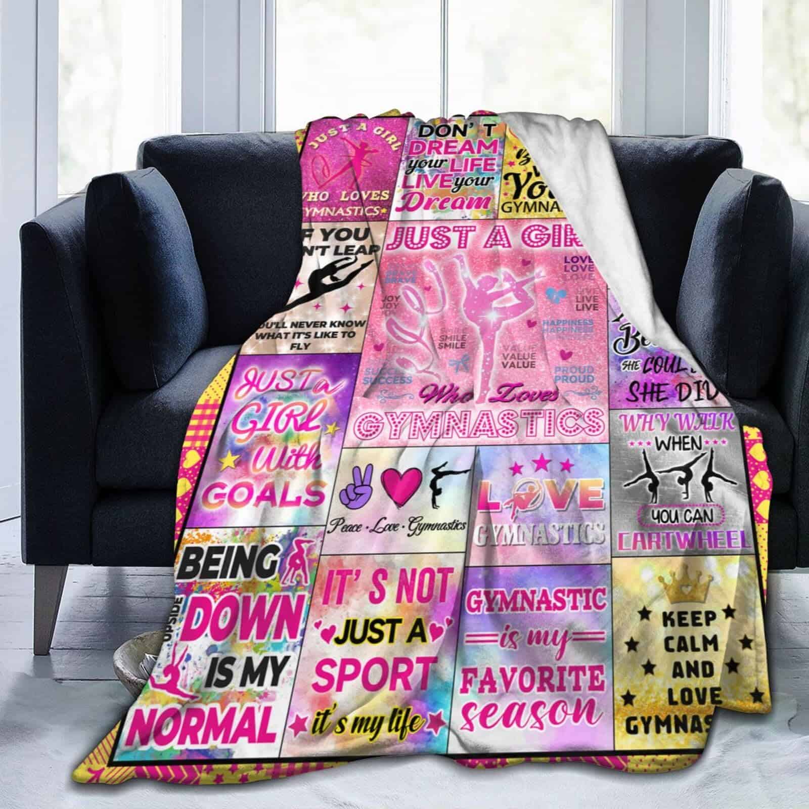 Manta de Gimnasia Regalos Suave y Ligera para Amantes de la - Imagen 3