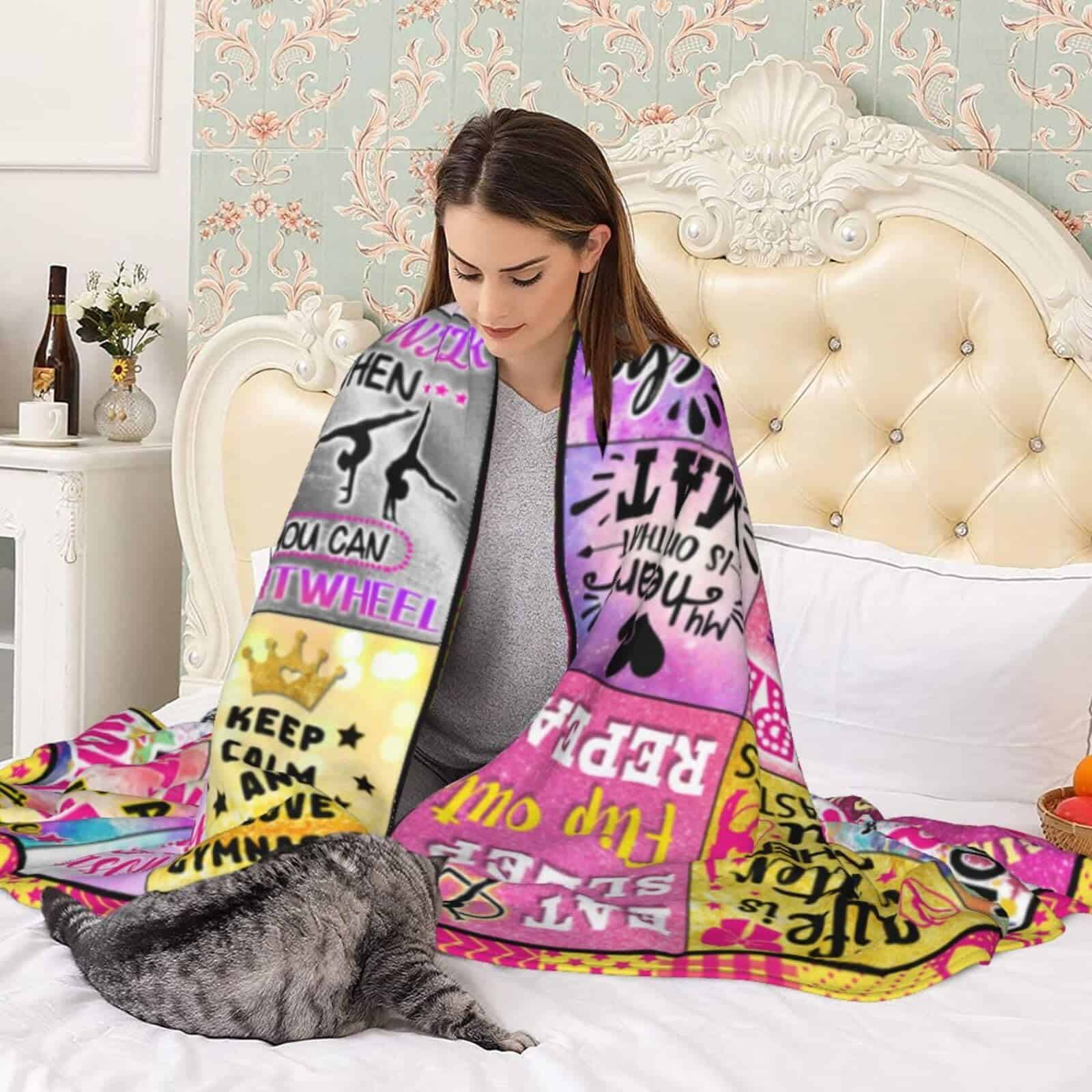 Manta de Gimnasia Regalos Suave y Ligera para Amantes de la - Imagen 6