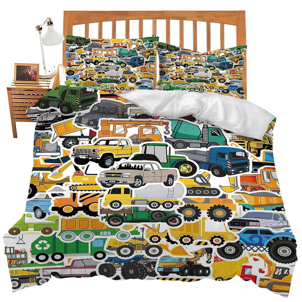 Juego de Edredón para Niños Tamaño Completo, Diseño de