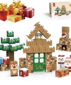 Juguetes de Construcción de Bloques Magnéticos de Navidad