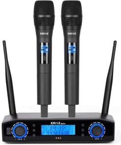 Sistema de Micrófono Inalámbrico Kmise, Micrófonos