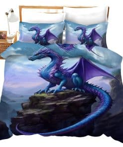 Juego de confort nanen Dragon Conjunto de funda de edredón