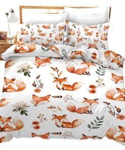 Juego de Funda Nórdica Fox Comforter Set Decoración de
