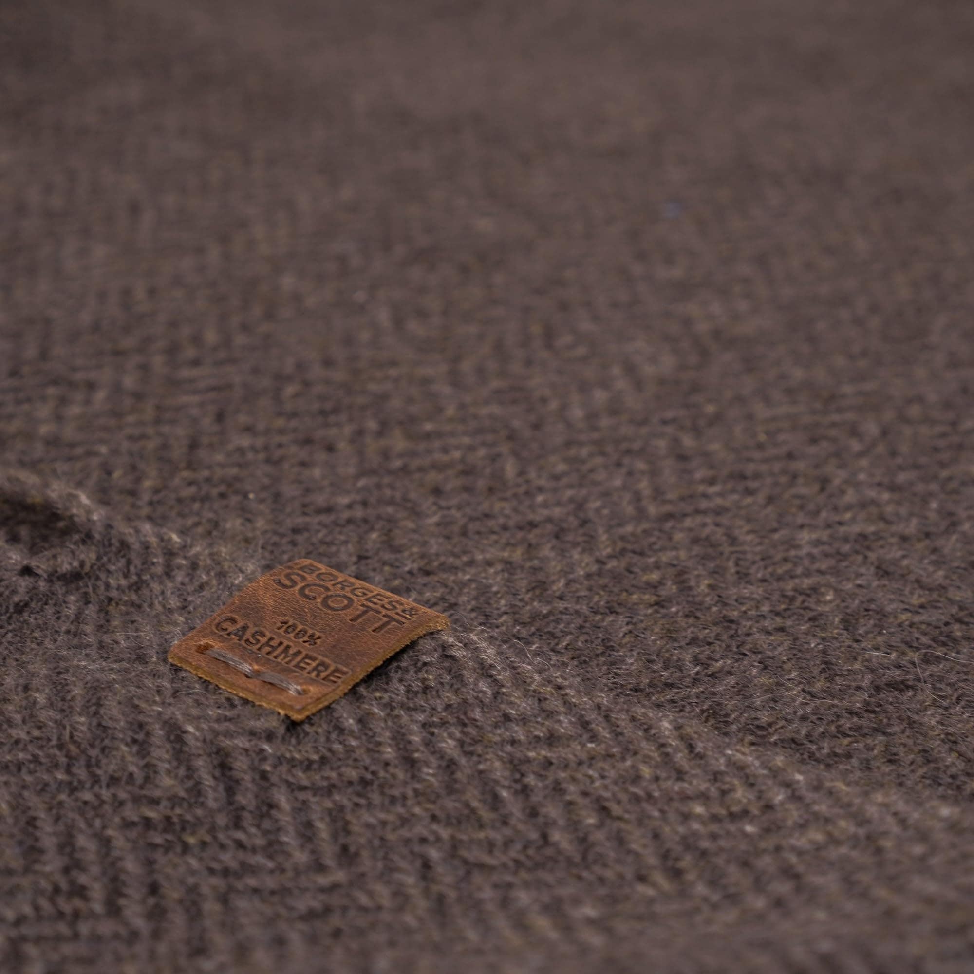 Manta de lana de cachemira 100% Borges & Scott Signature - - Imagen 4