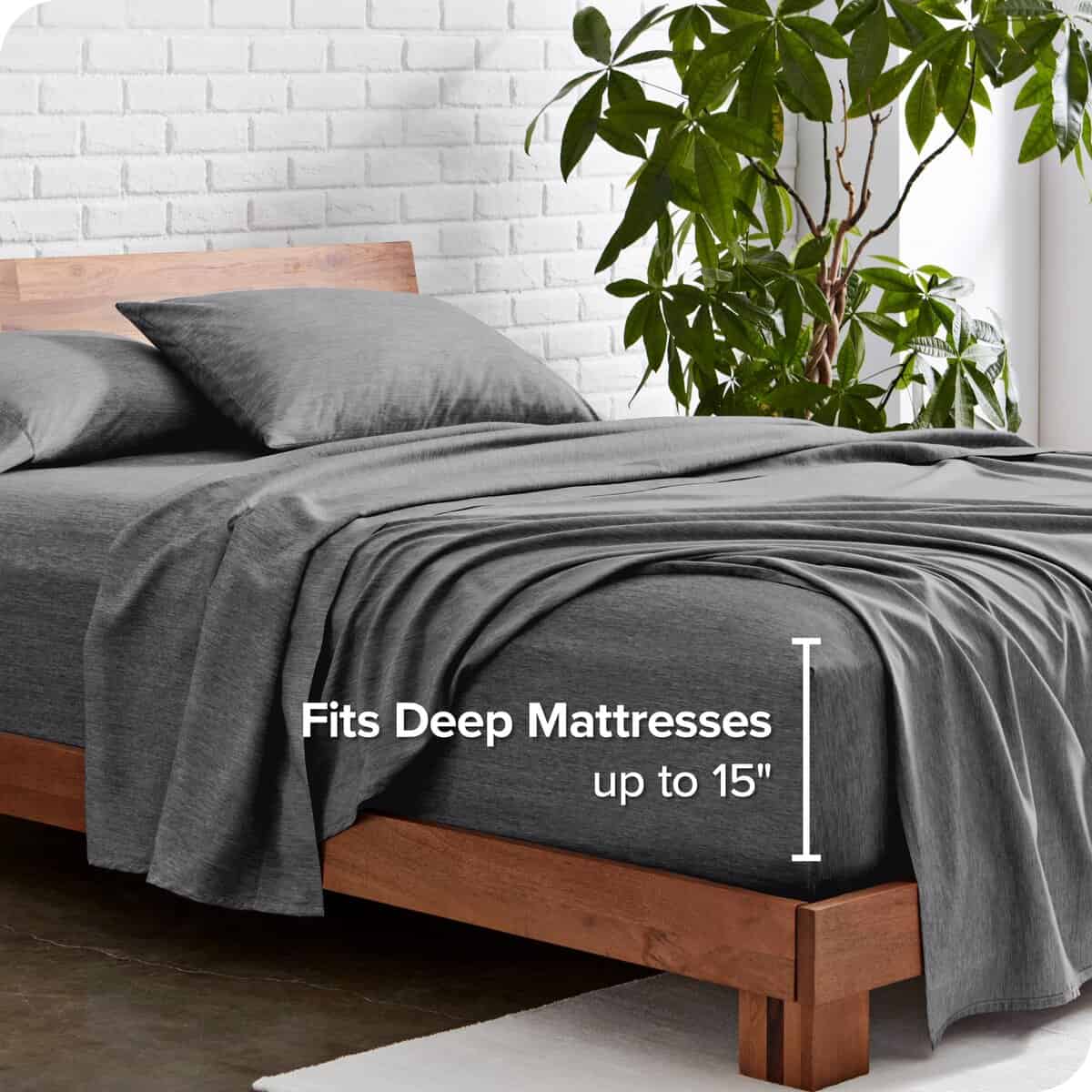 Juego de sábanas para Split King Bare Home - 1800 Sábanas - Imagen 5