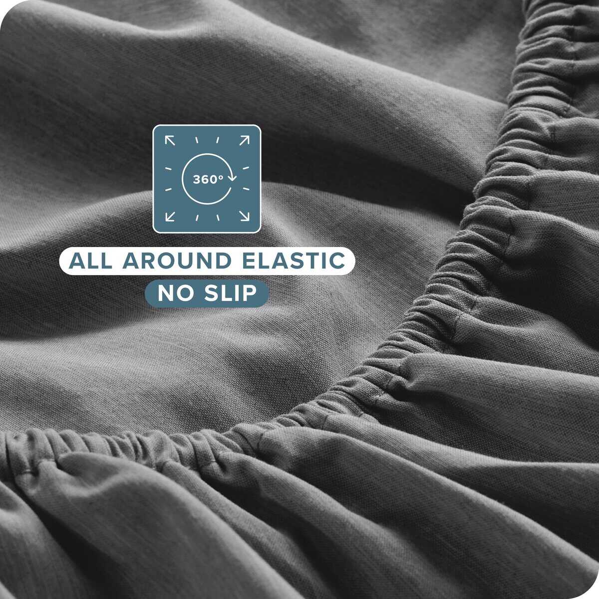 Juego de sábanas para Split King Bare Home - 1800 Sábanas - Imagen 7