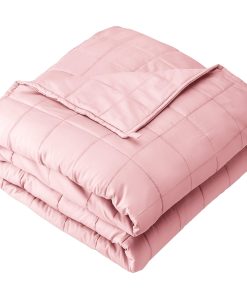 Manta ponderada Bare Home tamaño King 25 lb -Rosa Claro