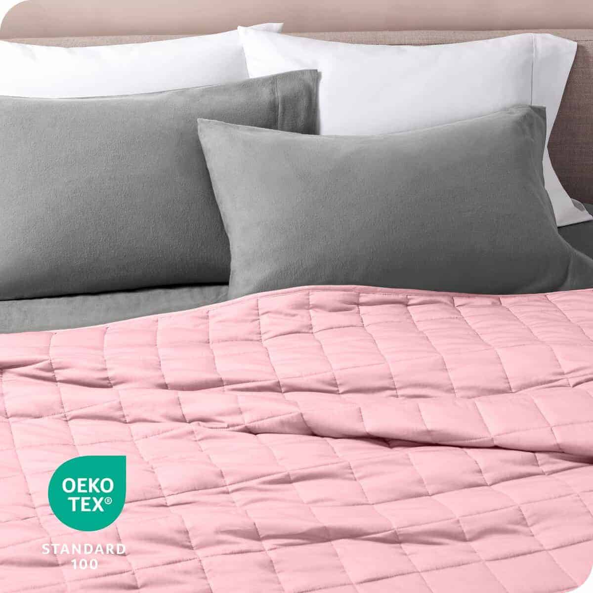 Manta Ponderada Bare Home 100% Algodón Natural con Perlas - Imagen 7