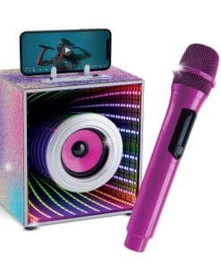 Altavoz de Karaoke Portátil Pop Star Infinity con Micrófono