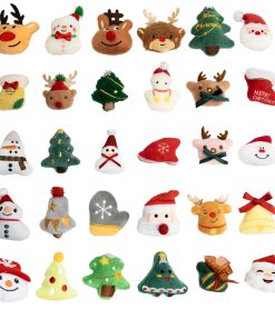 60 Pack Juguete de Peluche Navideño Mini? Set Mini Peluche