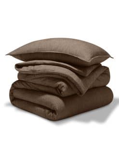 Juego de Edredón Bare Home - Tamaño -Taupe Jaspeado